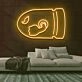 Bullet Bill Neon Sign for Video Game Fans