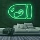 Bullet Bill Neon Sign for Video Game Fans