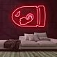 Bullet Bill Neon Sign for Video Game Fans