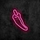 Chili Neon Sign for Food Lovers and Spicy Themes
