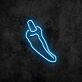 Chili Neon Sign for Food Lovers and Spicy Themes