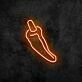 Chili Neon Sign for Food Lovers and Spicy Themes