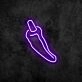 Chili Neon Sign for Food Lovers and Spicy Themes