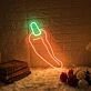 Chili Neon Sign for Food Lovers and Spicy Themes