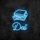 Deli Sandwich Neon Sign for Food Lovers and Cafes