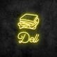 Deli Sandwich Neon Sign for Food Lovers and Cafes