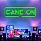 Game On Neon Sign for Gaming and Fun Spaces