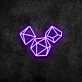 Gaming Dice Neon Sign for Gaming and Fun Spaces