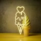 'Ice Cream' neon sign