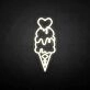 'Ice Cream' neon sign