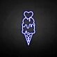 'Ice Cream' neon sign