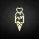 'Ice Cream' neon sign