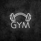 Gym Neon Sign for Fitness and Wellness Spaces