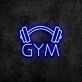 Gym Neon Sign for Fitness and Wellness Spaces