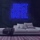 Just Do It Neon Sign for Motivational and Fitness Spaces