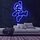 Mario Jump Neon Sign for Video Game Fans