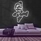 Mario Jump Neon Sign for Video Game Fans
