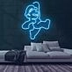 Mario Jump Neon Sign for Video Game Fans