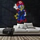 Mario Neon Sign for Video Game Fans