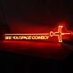 See You Space Cowboy Neon Sign for Anime and Sci-Fi Fans