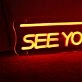 See You Space Cowboy Neon Sign for Anime and Sci-Fi Fans