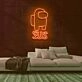 SUS Among Us Neon Sign for Gaming Fans