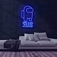 SUS Among Us Neon Sign for Gaming Fans