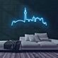 Toronto Skyline Neon Sign for City and Cultural Decor