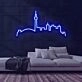 Toronto Skyline Neon Sign for City and Cultural Decor