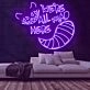 We're All Mad Here Neon Sign for Whimsical and Fun Spaces