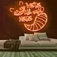We're All Mad Here Neon Sign for Whimsical and Fun Spaces