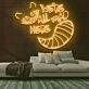 We're All Mad Here Neon Sign for Whimsical and Fun Spaces