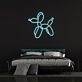 Dog Balloon Neon Sign for Fun and Whimsical Spaces