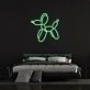 Dog Balloon Neon Sign for Fun and Whimsical Spaces
