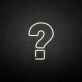 'Question Mark' neon sign