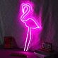Flamingo V2 Neon Sign for Tropical and Fun Spaces