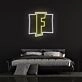 F game Logo Neon Sign for Gaming Fans
