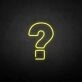 'Question Mark' neon sign