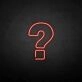 'Question Mark' neon sign