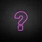 'Question Mark' neon sign