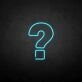 'Question Mark' neon sign