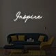 Inspire Neon Sign for Inspirational and Motivational Spaces