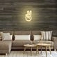 Mini Peace Finger Neon Sign for Peaceful and Fun Spaces