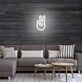 Mini Peace Finger Neon Sign for Peaceful and Fun Spaces
