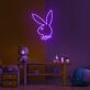 Rabbit Neon Sign for Animal and Whimsical Decor