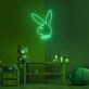 Rabbit Neon Sign for Animal and Whimsical Decor
