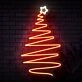 Christmas Tree Neon Sign for Holiday and Festive Spaces