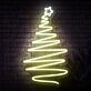 Christmas Tree Neon Sign for Holiday and Festive Spaces