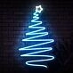 Christmas Tree Neon Sign for Holiday and Festive Spaces