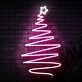 Christmas Tree Neon Sign for Holiday and Festive Spaces